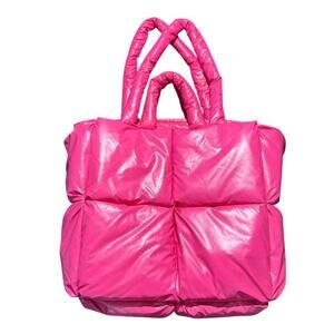 Belgian Boys Pink Puffer Tote (Very Rare)